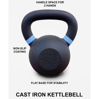 Cast Iron Neoprene Kettlebells for Fitness Training (2-28Kg)